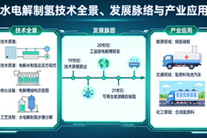 水电解制氢技术全景、发展脉络与产业应用